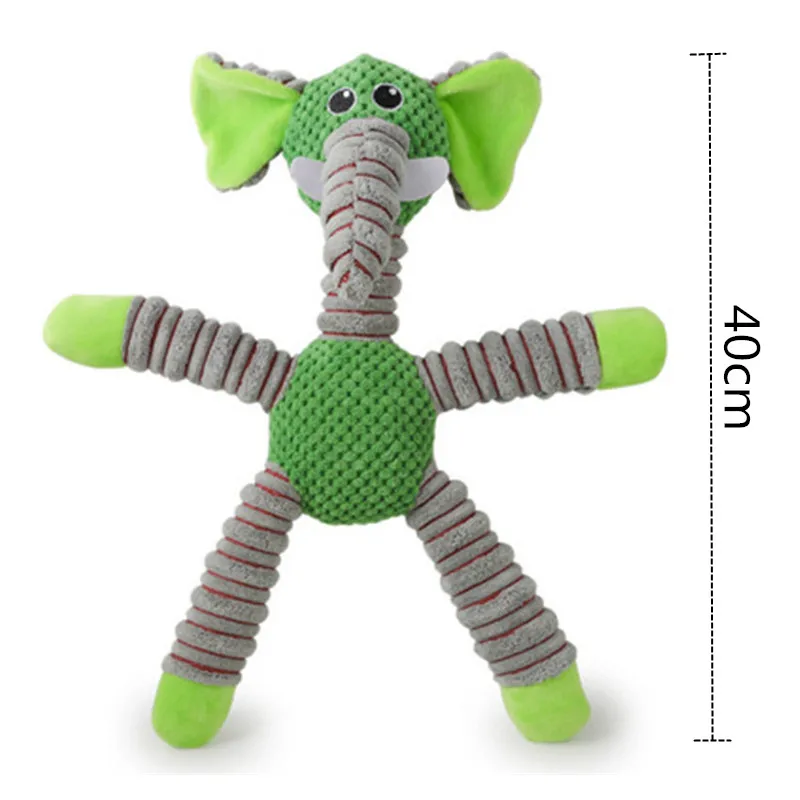 Brinquedo Squeaky para Cães Grandes de Pelúcia com Som - Imagem 2