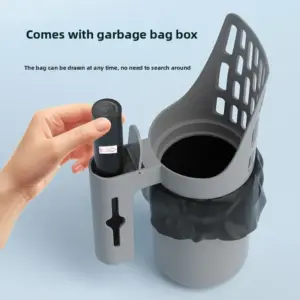 pá higiênica para gatos com saco de lixo