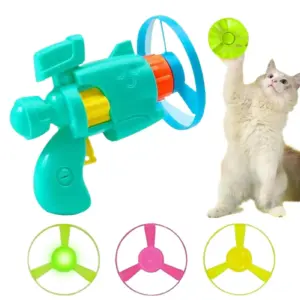 lançador de disco voador para gatos e cães