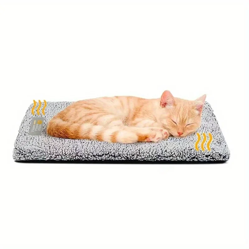 Colchão Térmico para Cães e Gatos com Aquecimento de Inverno - Imagem 3