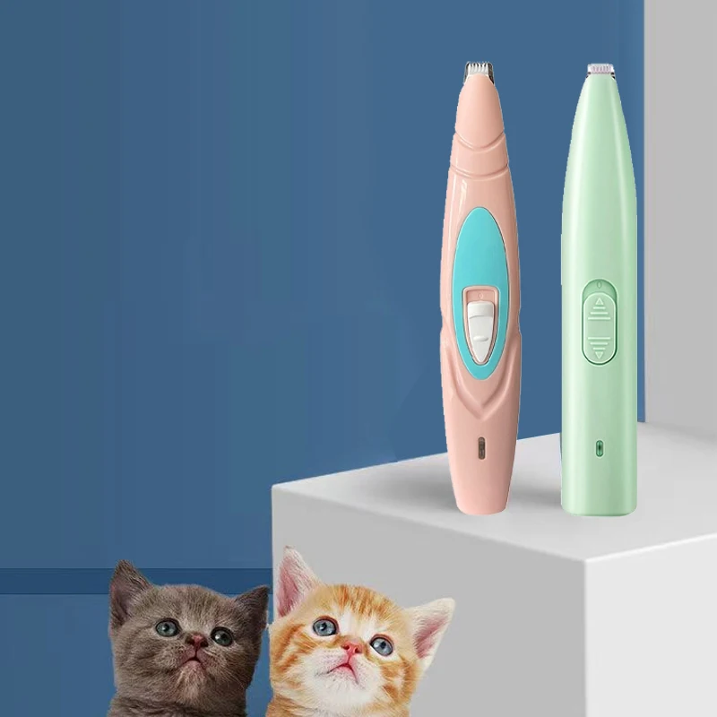 Aparador de Pelos Elétrico para Cães e Gatos Recarregável USB 4,5x20cm - Imagem 3