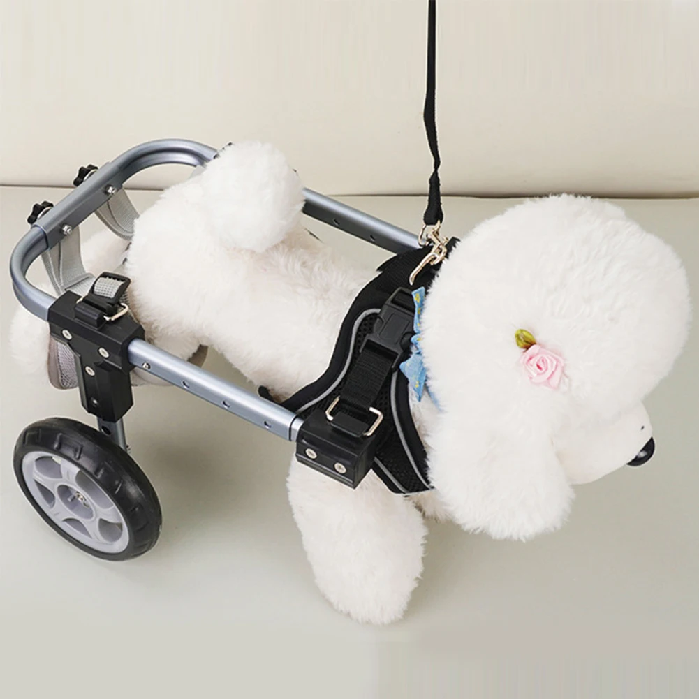 Cadeira de Rodas para Cães com Pernas Traseiras Ajustável e Leve - Image 5