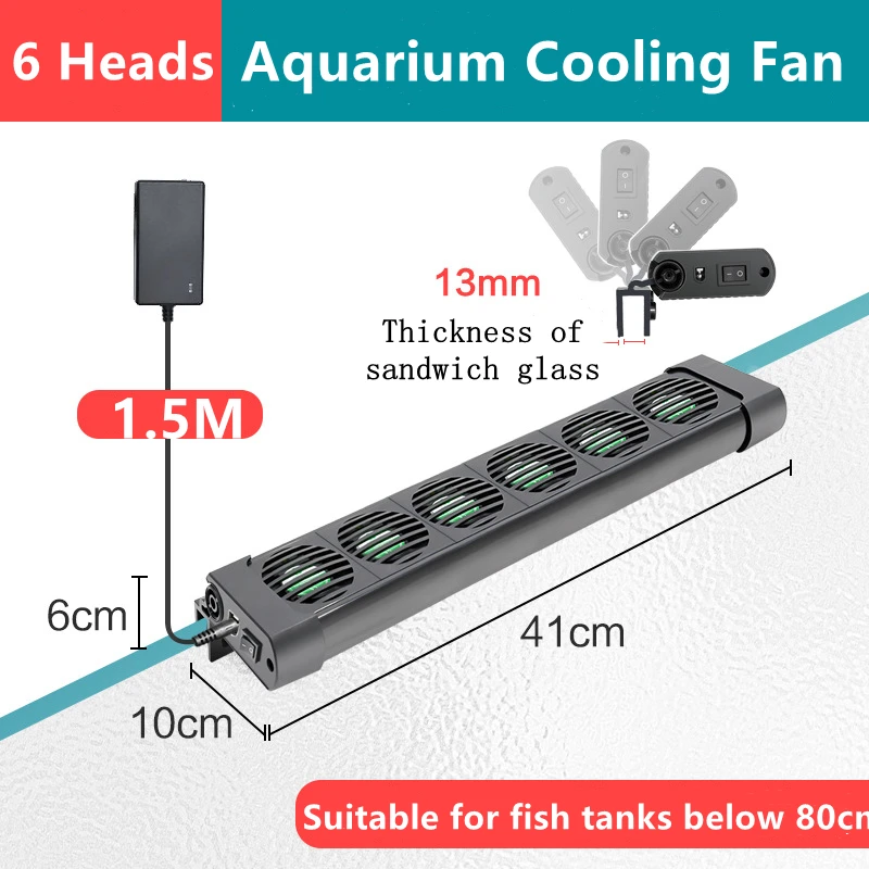 Ventilador para Aquário com Rotação de 135° e Fixação de 13 mm - Imagem 4