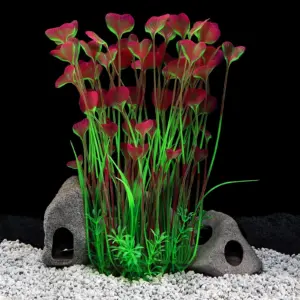 plantas artificiais para aquário