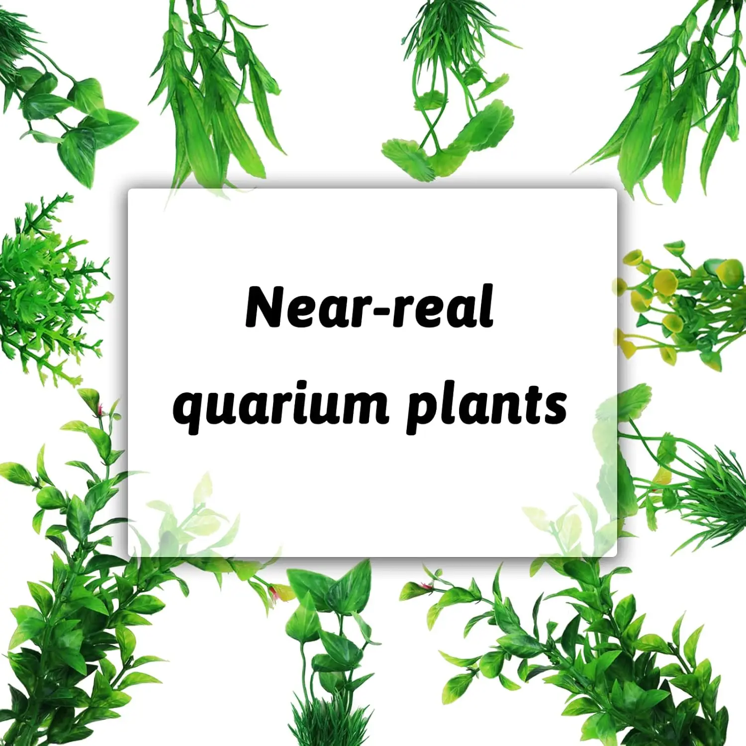 Plantas Artificiais para Aquário, 10 Peças, para Decoração de Tanque - Image 3