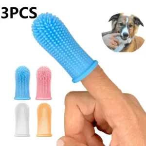 kit escova de dentes para cães e gatos pequenos
