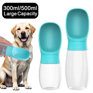garrafa de água portátil para cães