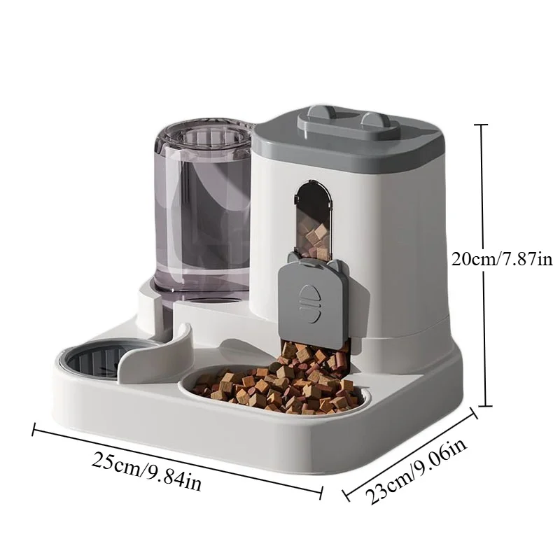 Alimentador Automático para Cães e Gatos Pequenos e Médios com Design Antiderrapante - Imagem 6