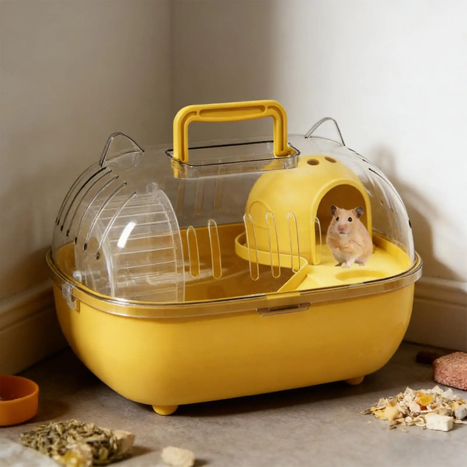 Bolsa de Transporte para Hamster com Tampa Transparente - Imagem 5