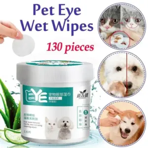 lenços umedecidos para olhos de cães e gatos