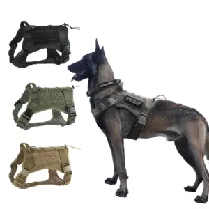 colete tático para cães