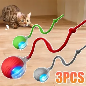 bola rolante para gatos recarregável
