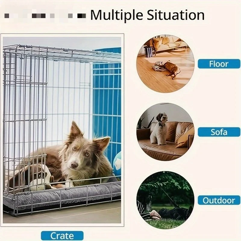 Cama Sofá de Pelúcia para Cães Pequenos e Médios Super Macia - Imagem 4