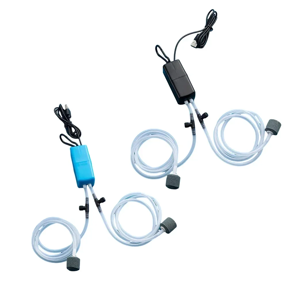 Mini Bomba de Ar para Aquário USB com Pedra de Ar - Imagem 4