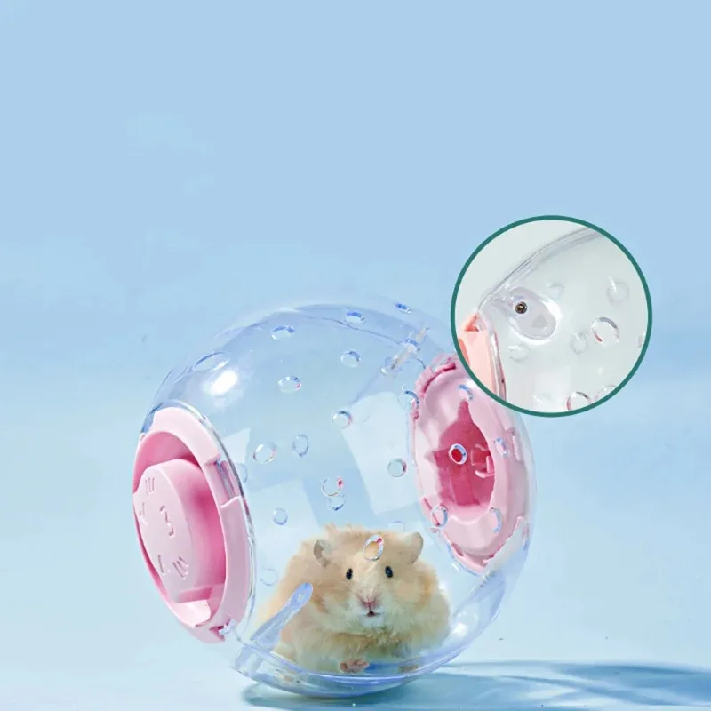 Bola de Exercício para Hamster Transparente com Corda de Tração - Imagem 5