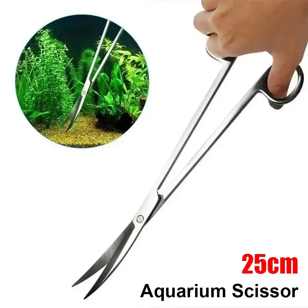 tesoura para aquário aço inoxidável