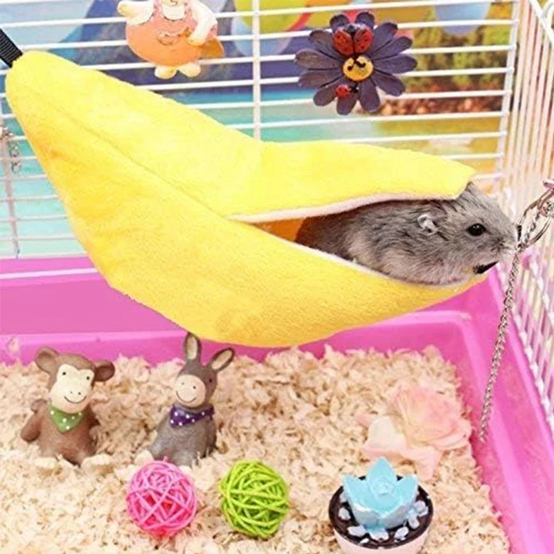 Cama Rede para Hamster e Pequenos Pets Quente 20x6,5 cm - Imagem 3