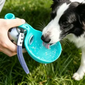 garrafa de água portátil para cães