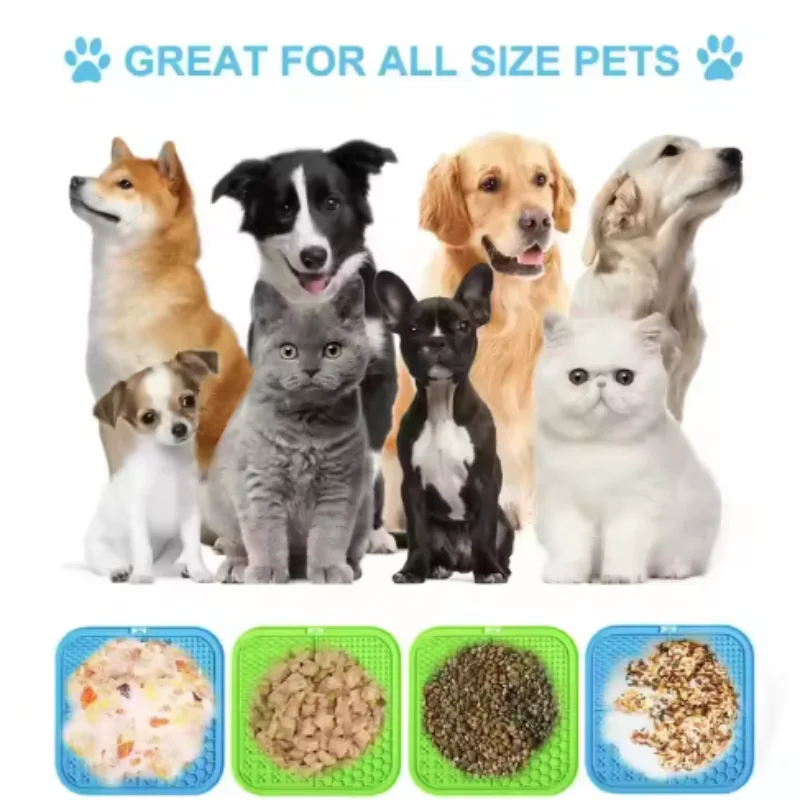 Tapete de Silicone para Lamber para Cães com Ventosa - Imagem 6