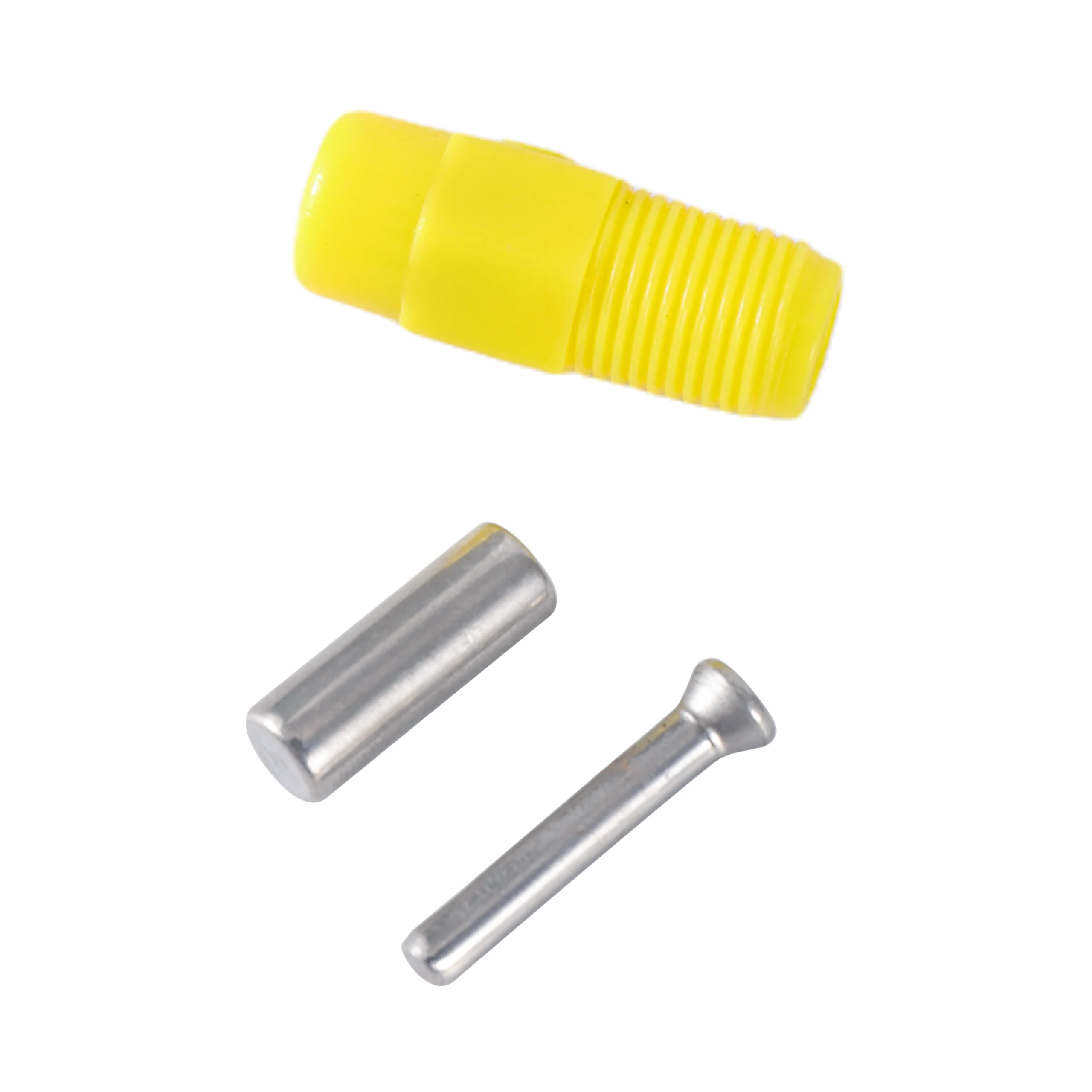Bebedouro Niple para Aves 9mm Plástico e Inox Amarelo e Vermelho - Imagem 5