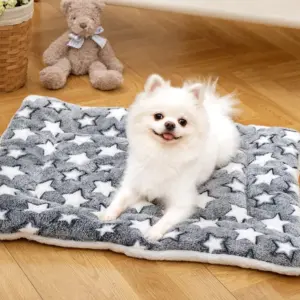 tapete de flanela para pets multi-modelo