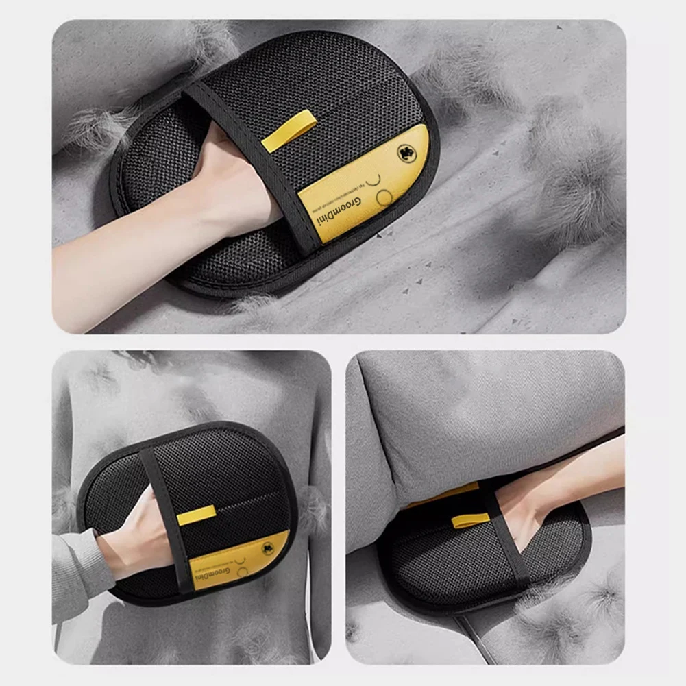 Luva Removedora de Pelos para Cães e Gatos com Design Dupla Face - Imagem 5