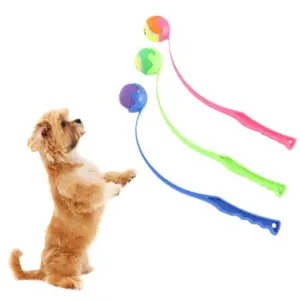 lançador de bola manual para cães