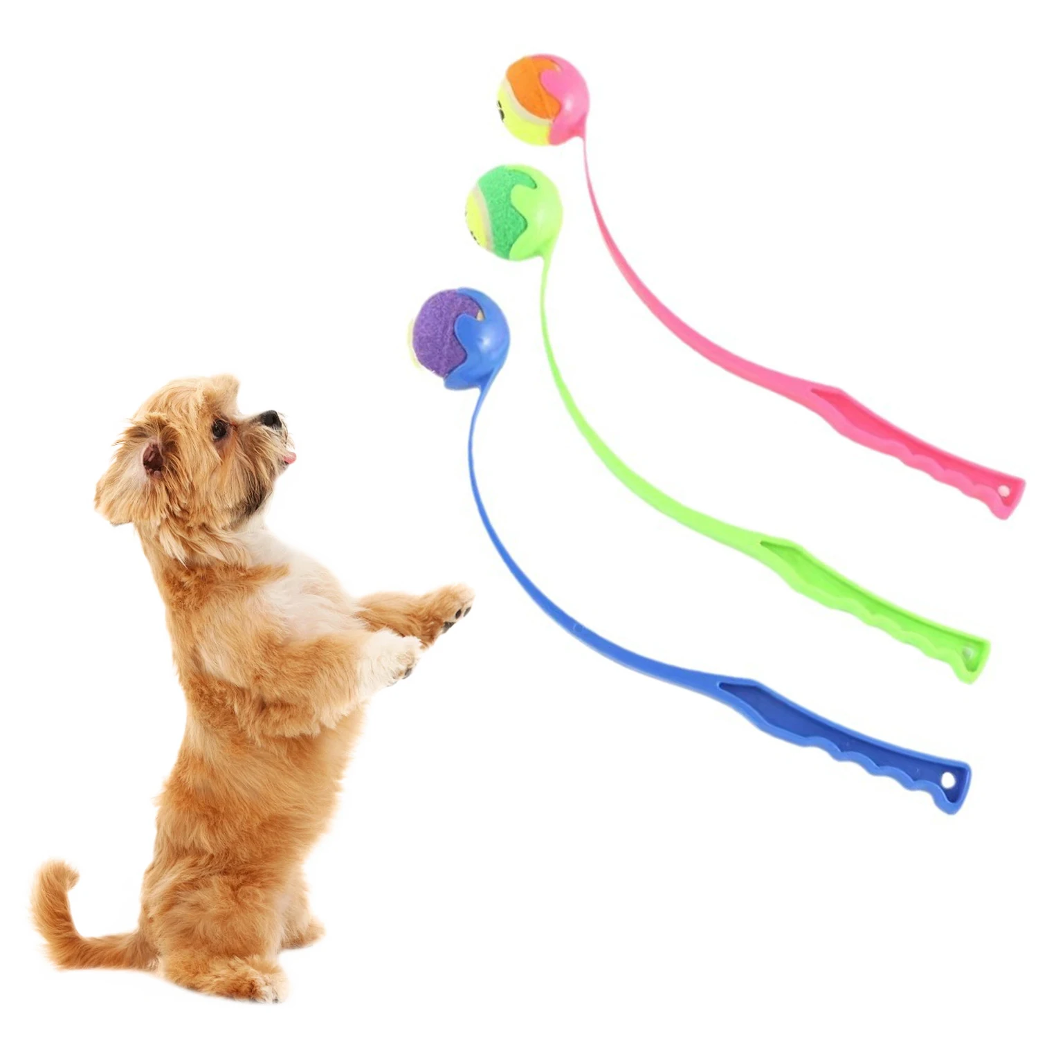 lançador de bola manual para cães