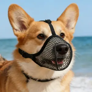 focinheira de malha para cães grandes