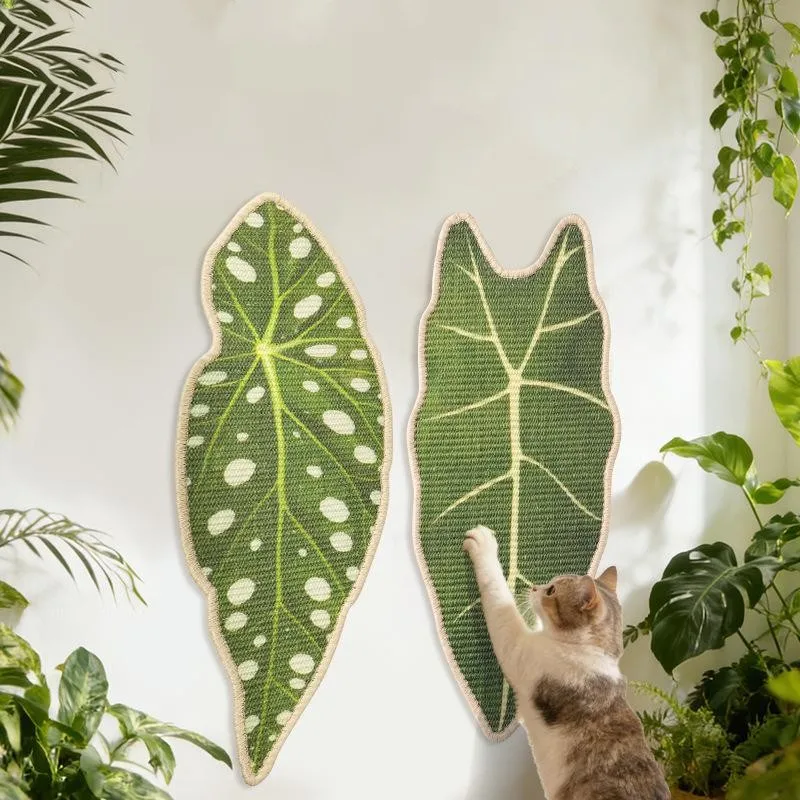 arranhador de sisal verde para gatos
