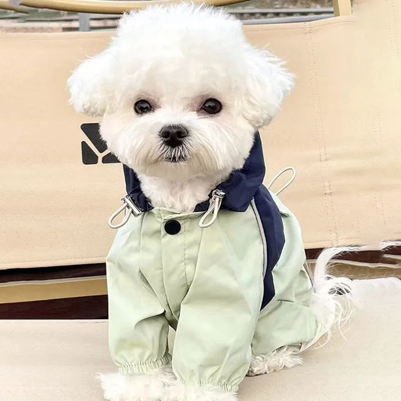 Capa de Chuva para Cães Pequenos e Médios Impermeável - Imagem 3