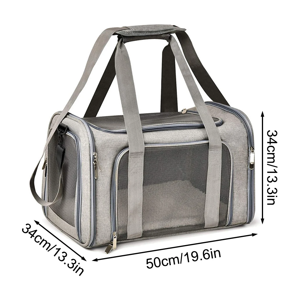 Bolsa Transporte Dobrável para Gatos e Cães Pequenos de até 6,8 kg - Imagem 6