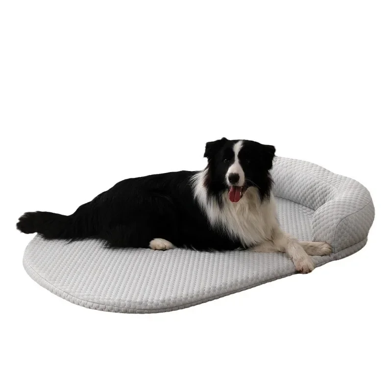 Cama para Cães e Gatos de Seda Gelada Lavável para o Verão - Imagem 5