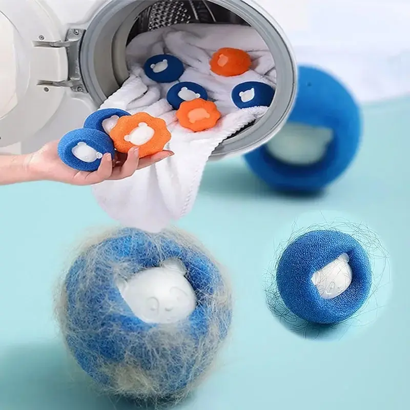 Removedor de Pelos Reutilizável para Máquina de Lavar Roupa 6 cm - Imagem 3