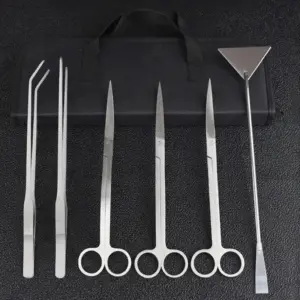 kit ferramentas para aquário
