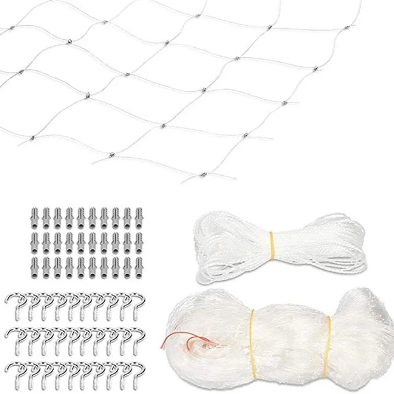 Rede Protetora para Gatos de Nylon e Plástico com Malha 3x3 cm - Imagem 4