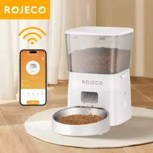 alimentador automático para gatos e cães wi-fi