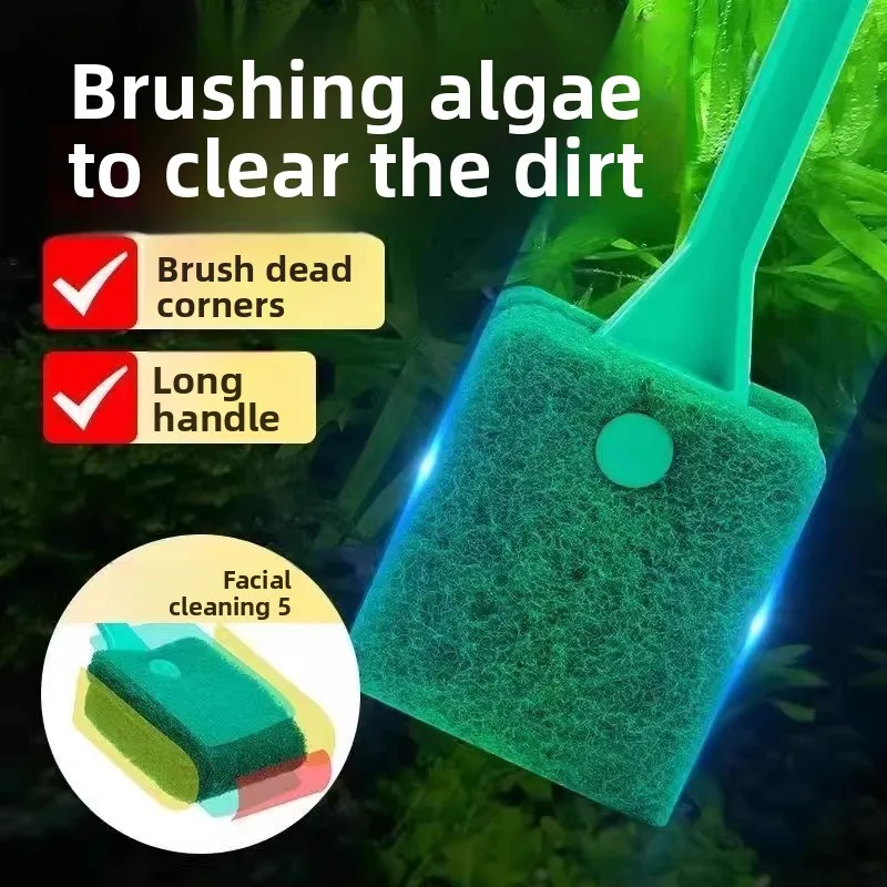escova de limpeza flutuante para aquário
