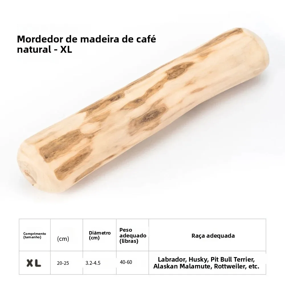 Madeira de Café para Cães XL: Ajuda a Reduzir o Estresse e a Coceira da Troca de Dentes - Image 6