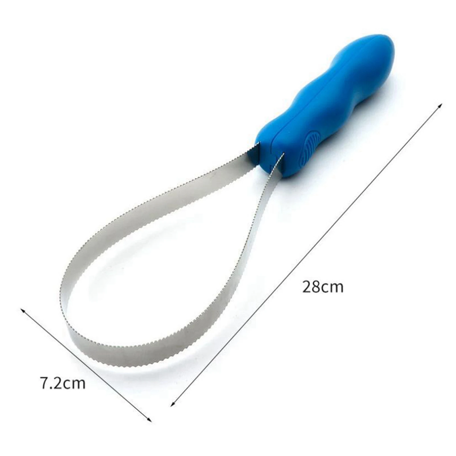 Pente Raspador Equestre para Cães e Gado de Aço Inoxidável 28 cm - Imagem 5