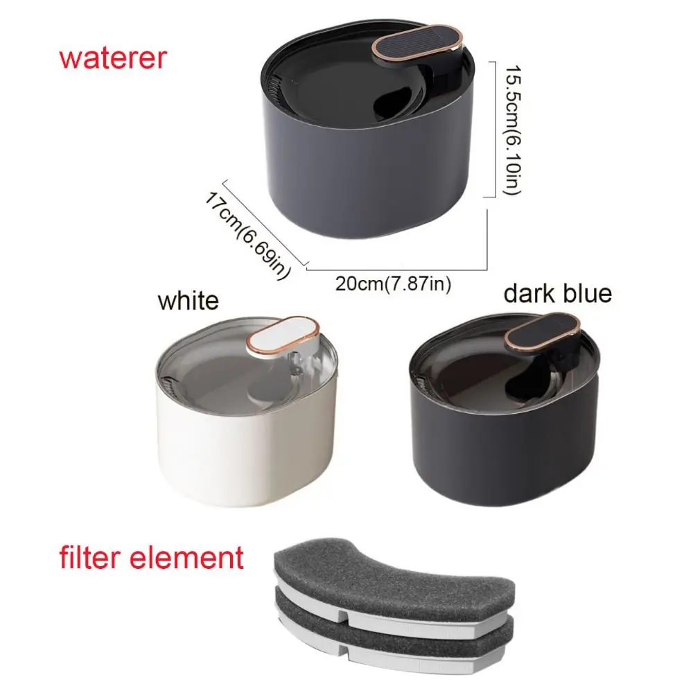 Fonte de Água Automática para Cães e Gatos 3 L Plástico com Sensor - Image 6