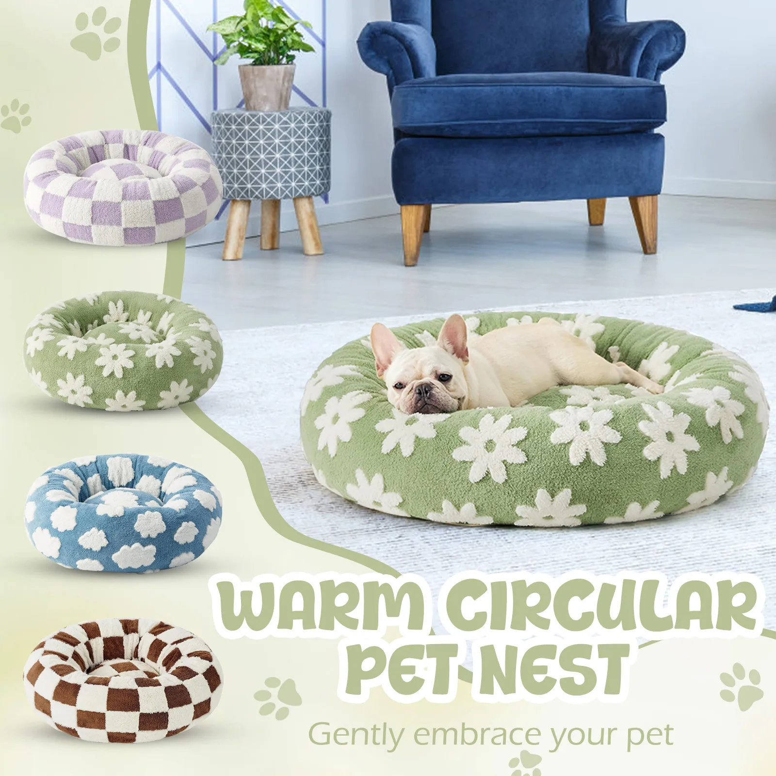 cama lavável para cães pequenos
