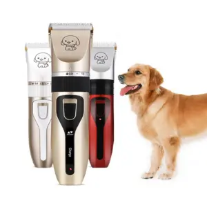 cortador de pelos para cães e gatos recarregável