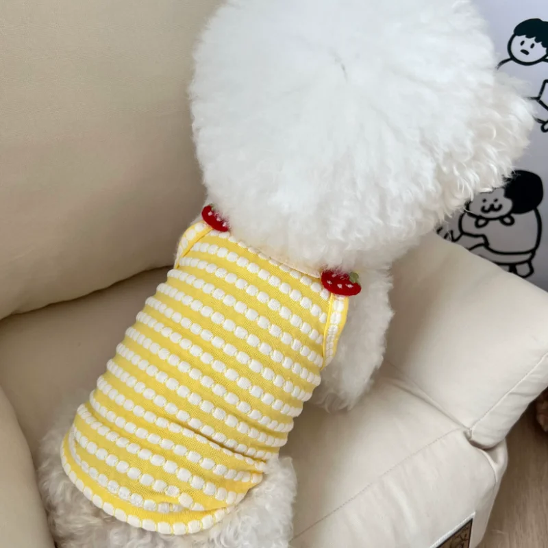 Colete para Cães e Gatos Pequenos de Algodão e Poliéster Fino e Respirável - Imagem 4