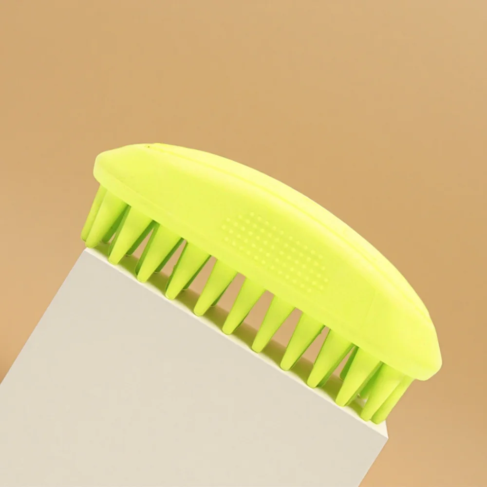 Escova de Banho para Cães e Gatos de Silicone Macio para Remover Pelos - Imagem 3