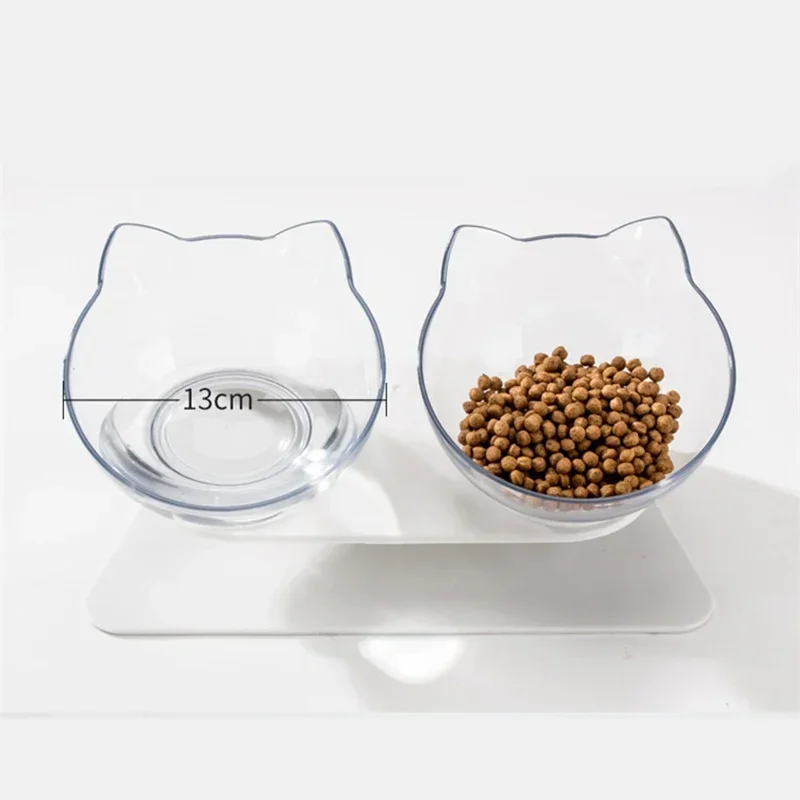 Tigela Dupla para Cães e Gatos Antiderrapante com Suporte - Image 3