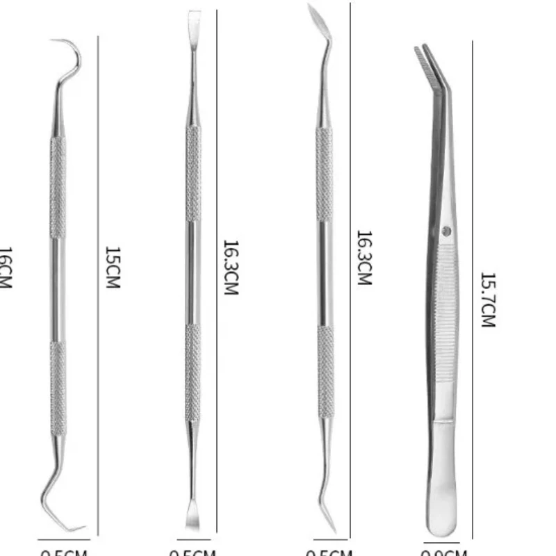Removedor de Tártaro para Cães com Cabeça Dupla de Aço Inoxidável - Image 2