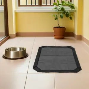 capa de malha para cama elevada de cães