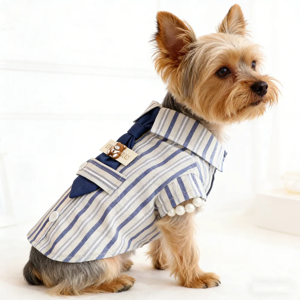Camisa para Cães e Gatos de Algodão Estampada Urso - Image 2