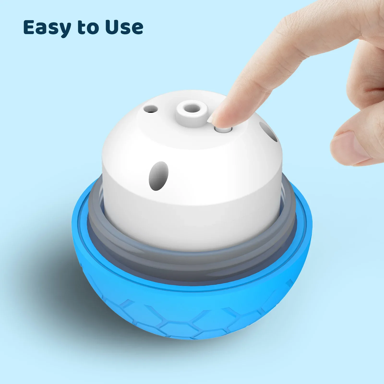 Bola Inteligente para Cães e Gatos com LED Recarregável USB - Imagem 4